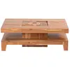 Image de Bois & Chiffons - Table basse 85x85 cm Acacia Kavish II OS