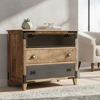 Image de Bois & Chiffons - Commode 3 tiroirs Manguier Farm II Beige - 100x45x90 cm OS