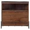 Image de Bois & Chiffons - Bar demi lune acacia kfir marron - 100x55x100 cm OS