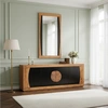 Image de Bois & Chiffons - Miroir 170 cm Acacia Dimona Naturel - 170x2x90 cm OS