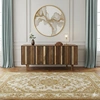 Image de Bois & Chiffons - Buffet bas 4 portes multi teintes Manguier Ramon Naturel - 170x40x78 cm OS