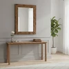 Image de Bois & Chiffons - Miroir rustique Manguier marron - 70x4x100 cm OS