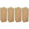 Image de Jeu de pied (x4) bois massif 20 cm NIGHTITUDE 4 CYL H20 D8