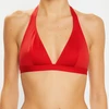 Image de Iodus - Haut de maillot de bain Essentiels rouge bordeaux 38