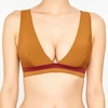 Image de Iodus - Haut de maillot de bain Iker marron/acajou 40