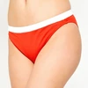 Image de Iodus - Bas de maillot de bain Portua rouge/blanc 44