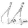 Image de Zéfal Cyclisme Christophe Steel Toe-clips Cale pied, Argent (Acier chromé), L-XL EU