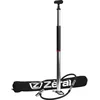 Image de Zéfal ZEFAL Profil Travel Pompe à pied vélo Cyclisme Mixte Adulte, Noir/Argent, M