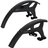Image de ZEFAL Pack Deflector M65 - Pack de Garde Boue VTT Avant et Arrière - Garde-Boue VTT 26" à 29" - 590 g - Fabriqués en France, Noir
