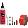 Image de Tubeless Kit - Kit conversion pneu tubeless - bandes autocollantes + préventif anti-crevaison + valves coniques + démonte-obus