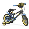 Image de TOIMSA 85-14913_3427084149130 Vélo Batman 14" (4/6 Ans), Unisexe-Youth