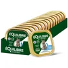 Image de EQUILIBRE & INSTINCT - Chat Stérilisé - Pâtée Nourriture Humide Saumon - Transit Digestif Optimal - Recette Complète Formulée avec des Vétérinaires - 14x85g - Fabriqué en France