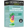 Image de HERBESAN®- INFUSION THYM RESPIRATOIRE BIO Thym, Eucalyptus, Mauve, Ecorce de citron - 20 sachets