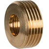 Image de Raccord Laiton Hexagonal Réduit avec Butée Intérieure à Visser m 3/8" F 1/4" Comap