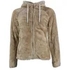 Image de Peak Mountain Blouson Polaire à Capuche Femme ALANZO
