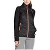 Image de Peak Mountain Acer/WZ Blouson Femme Noir/Corail FR : M (Taille Fabricant : M)