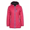 Image de Peak Mountain AWILL/JK Doudoune Femme, Noir/Fuchsia, FR : L (Taille Fabricant : L)