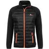 Image de Peak Mountain CALER/WZ Blouson Homme Noir/Orange FR : XL (Taille Fabricant : XL)