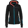Image de Peak Mountain Amara/FL Blouson Femme Noir/Bleu FR : L (Taille Fabricant : L)