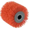 Image de Brosse nylon fil abrasif rouge pour REX120C et REX200 - FARTOOLS - métal/plastic - garantie 2 ans