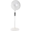 Image de AIR-LIGHT RING - Ventilateur sur pied & Brasseur dair blanc Ø40cm 70W avec couronne déclairage LED