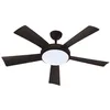 Image de WALLIS Noir - Ventilateur de plafond Ø132cm 38W + éclairage LED