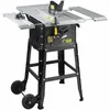 Image de Fartools Scie de table 1600W, Ø250mm30mm, 36 dents, 2 extensions latérales coulissantes en alu, table 432x625mm, capa coupe 90°=72mm&45°=50mm