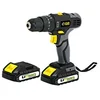 Image de Fartools Perceuse percu/Visseuse 18V, 2 batteries 1,5Ah li-ion, max 35Nm, 2 vitesses mécaniques, mandrin Ø10mm, LED, mallette + 13 acc.