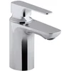 Image de Jacob Delafon E72314-CP ALEO+ Mitigeur lavabo sans tirette/sans vidage, Chromé