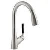 Image de JACOB DELAFON Mitigeur cuisine Malleco détection automatique Bec haut inox brossé douchette extractible