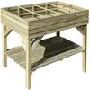 Image de Jardipolys Carré Potager surélevé 8 Cases KÜB - 100 L - Cerland