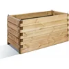 Image de Jardipolys Bac à Fleurs en Bois Olea 208 L - 150 x 50 x H50 cm en Bois - 150 x 50 x 50 cm - Cerland