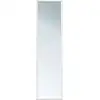 Image de Miroir 33x123 cm BASIL coloris blanc