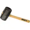 Image de Maillet caoutchouc noir MEJIX 180208 - 310 mm diam. 60 mm