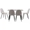 Image de Ensemble table et chaises SATURNE