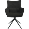 Image de Chaise en tissu TOPAZE coloris gris