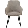 Image de Chaise en tissu ONYX coloris marron
