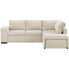 Image de Canapé d'angle beige convertible 4 pl JOZZIS