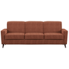 Image de Canape droit convertible MORITO EW coloris terracotta