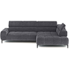 Image de Canapé d'angle gris relax électrique 4 p IMPERIA