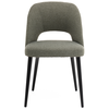 Image de Chaise en tissu NAIG coloris vert