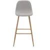 Image de tabouret de bar beige AUDE