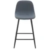 Image de tabouret de bar bleu AUDE