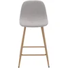 Image de Tabouret de bar AUDE coloris beige