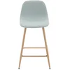 Image de tabouret de bar gris AUDE