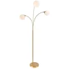 Image de Lampadaire Métal 190 cm doré IRENE