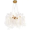Image de Suspension Verre 120 cm doré IRIS