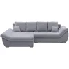 Image de Canapé d'angle gris convertible 4 places EDEN