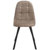 Image de Chaise en tissu ALICE coloris beige