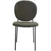 Image de Chaise en tissu EDDA coloris kaki